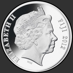аверс 10 dolarů 2012 "Год Дракона с жемчужиной"