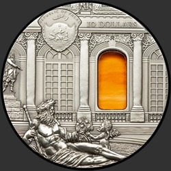 аверс 10 dolarů 2009 "Тиффани Барокко"