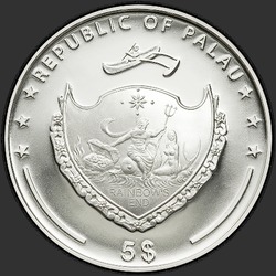 аверс 5 Dollars 2010 "Храм Киёмидзу-дэра"