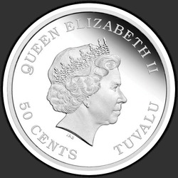 аверс 50¢ (half) 2013 "Год змеи (детеныш)"