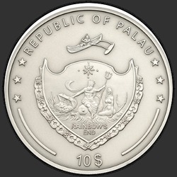 аверс 10 dolarů 2013 "Оборотень"