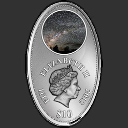 аверс 10 dolarů 2012 "Апокалипсис IV. Вселенная"