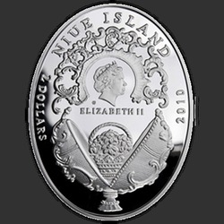 аверс 2 даляра 2010 "Клеверное яйцо"