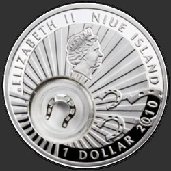 аверс 1$ (бак) 2010 "Подкова на удачу"