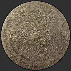 аверс 5 Долларов 2009 "Луна. 40ая и 50ая годовщины"