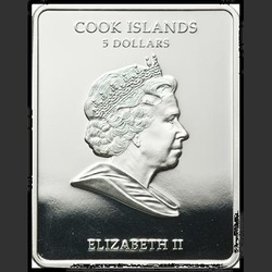 аверс 5 Dollars 2010 "Икона святого Сергия Радонежского"