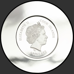 аверс 5 Долларов 2015 "Искусство Муррини Миллефиори"