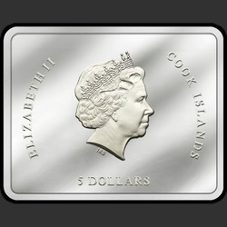 аверс 5 Dollars 2012 "Федоскинские «Тройки летние»"