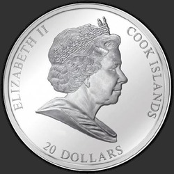 аверс 20 Dollars 2013 "Владимирская икона Божией Матери"