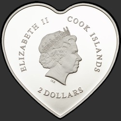 аверс 2 dollars 2013 "С днём рождения! Девочка"