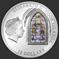 аверс 10 dolarů 2011 "Севильский кафедральный собор"