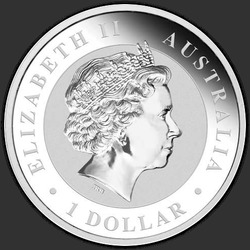 аверс 1$ (buck) 2013 "Коала"