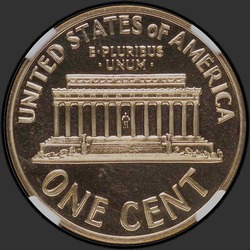 реверс 1¢ (penny) 1960 "Důkaz Velký Datum"