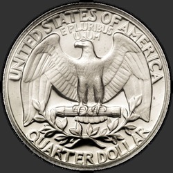 реверс 25¢ (quarter) 1968 "USA - Quarter / 1968 - S Důkaz"