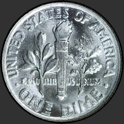 реверс 10¢ (dime) 1960 "USA - Dime / 1960 - P"