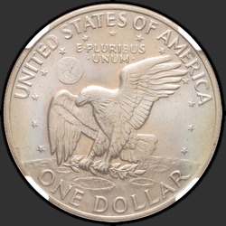 реверс 1$ (buck) 1972 "संयुक्त राज्य अमरीका - 1 डॉलर / 1972 - पी"