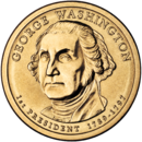 аверс 1$ (бак) 2007 "USA - 1 Dollar / 2007 - {"_":"MISSING EDGE LETTERING"}"