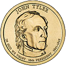 аверс 1$ (buck) 2009 "USA - 1 Dollar / 2009 - {"_":"D"}"