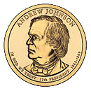 аверс 1$ (buck) 2011 "USA - 1 Dollar / 2011 - {"_":"P"}"