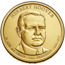 аверс 1$ (бак) 2014 "USA - 1 Dollar / 2014 - {"_":"P"}"