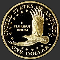 реверс 1$ (buck) 2000 "USA - 1 Dollar / 2000 - {"_":"S"}"