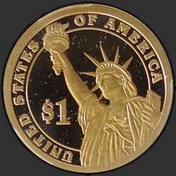 реверс 1$ (buck) 2010 "USA - 1 Dollar / 2010 - {"_":"S"}"