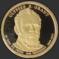 аверс 1$ (buck) 2011 "USA - 1 Dollar / 2011 - {"_":"S"}"