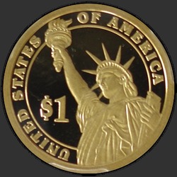 реверс 1$ (buck) 2011 "USA - 1 Dollar / 2011 - {"_":"S"}"