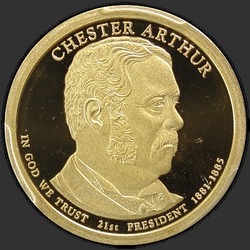 аверс 1$ (buck) 2012 "USA - 1 Dollar / 2012 - { "_": "S"}"