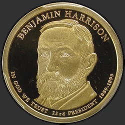 аверс 1$ (buck) 2012 "USA - 1 Dollar / 2012 - {"_":"S"}"