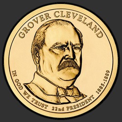 аверс 1$ (buck) 2012 "USA - 1 Dollar / 2012 - {"_":"P"}"