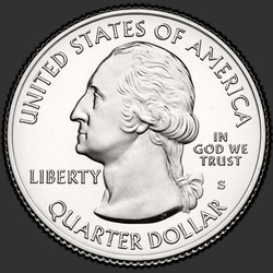 аверс 25¢ (quarter) 2011 "Národní park Gettysburg / S"