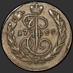аверс 1 kopeck 1789 "1 kopeck 1789 EM."
