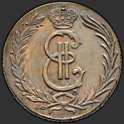 реверс 2 kopecks 1779 "2 senti 1779 KM. uusversiooni"