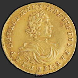 реверс 2 rubles 1718 "2 rubles 1718 L. The head is small. "AUTOCRAT""