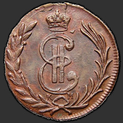 реверс 1 kopeck 1773 "1 penni 1773 KM. uusversiooni"