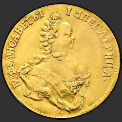 реверс 1 chervonetz 1748 "1 червонец 1748 года. "