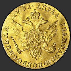 аверс 1 чырвонец 1751 "1 чырвонец 1751 года "АРОЛ". красавіка"