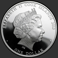аверс 1$ (buck) 2013 "Венеция"