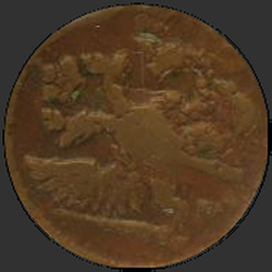 реверс ダニ 1746 "Полушка 1746 года. "