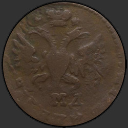 реверс Денга 1730 "Денга 1730 года. Малый орел"