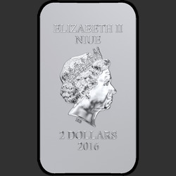 аверс $ 2 2016 "Святая блаженная Ксения Петербуржская"