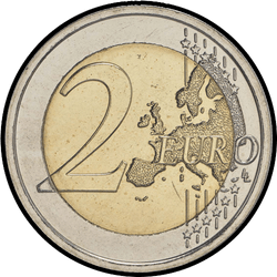 реверс 2€ 2022 "Хуан Себастьян Элькано. 500-летие первого кругосветного путешествия"