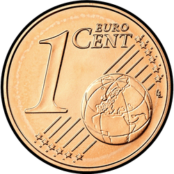 реверс 1 cent (€) 2021 ""
