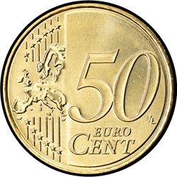 реверс 50 cents (€) 2019 ""