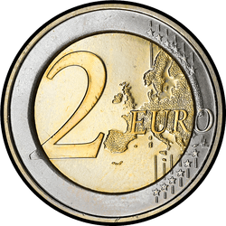 реверс 2€ 2008 "60th anniversary of the Universal Declaration of Human Rights"