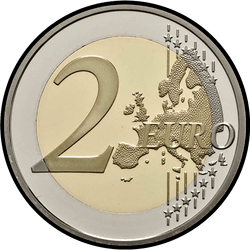 реверс 2€ 2018 "250th Birthday of François Joseph Bozio"